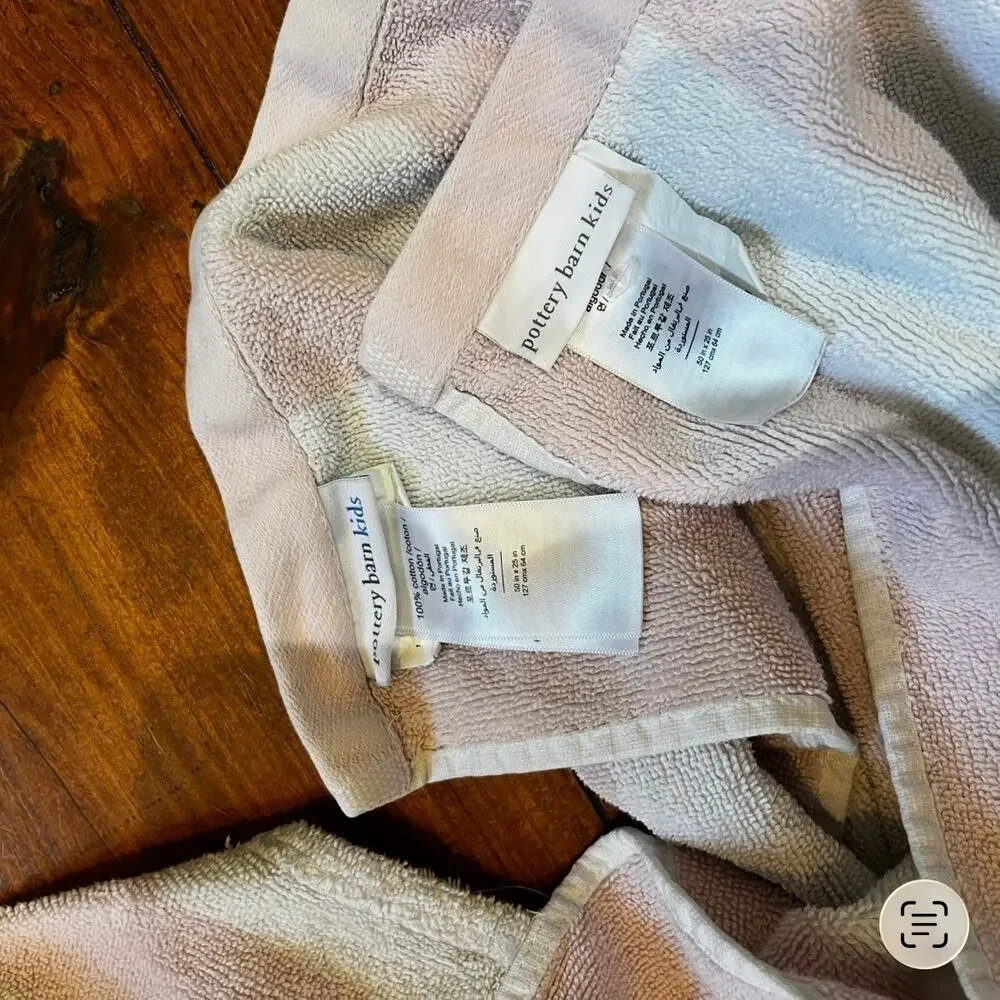 Pottery Barn Kids Hooded Bath Beach Towel Bundle - Maggie